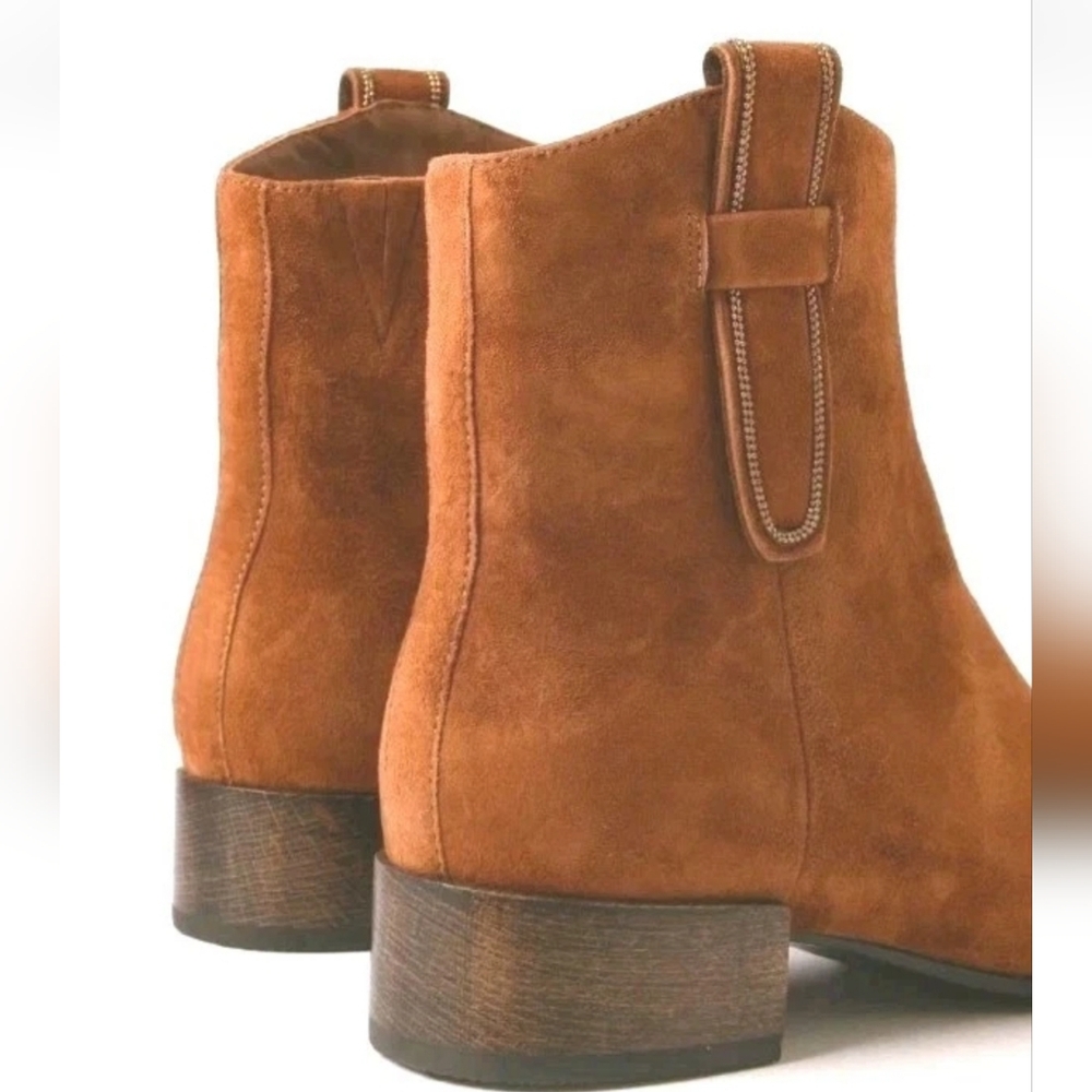 VANELI Teon Suede Ankle Booties NWT